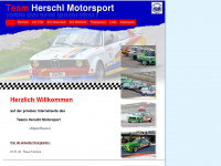 herschl-motorsport.de Webseite Vorschau