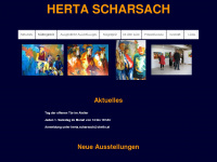 herta-scharsach.at Webseite Vorschau