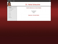 herta-scheucher.at Webseite Vorschau