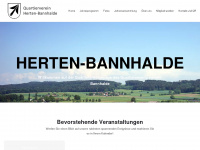 herten-bannhalde.ch Webseite Vorschau