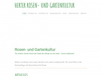 herter-baumschulen.ch Webseite Vorschau
