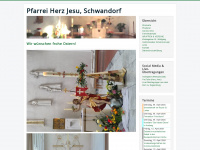 herz-jesu-schwandorf.de Webseite Vorschau