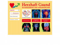 herzhaftgsund.ch Webseite Vorschau