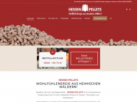 hessen-pellets.de Webseite Vorschau