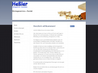 hessler-innenausbau.de Webseite Vorschau