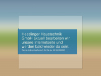 hesslinger-haustechnik.de Webseite Vorschau