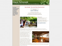 heuriger-schmidt.at Webseite Vorschau