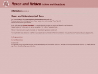 hexen-bonn.de Webseite Vorschau