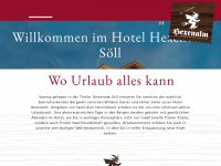 hexenalm-soell.at Webseite Vorschau
