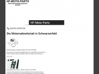 hf-moto-parts.de Webseite Vorschau