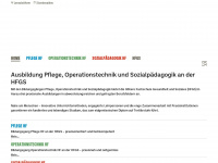 hfgs.ch Webseite Vorschau