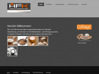 hfk-halbfabrikate.de Webseite Vorschau