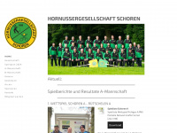 hgschoren.ch Webseite Vorschau