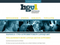 hgvl.ch Webseite Vorschau