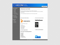 hicon.de Webseite Vorschau