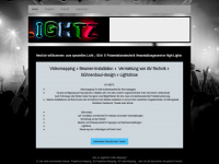 high-lightz.de Webseite Vorschau