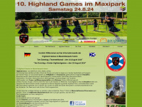 highlandgames-hamm.de Webseite Vorschau