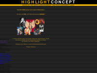 highlightconcept.de Webseite Vorschau