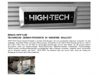 hightech.ch Webseite Vorschau