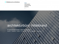 hildebrand-architektur.de Webseite Vorschau