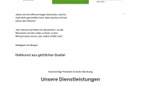 hildegard-naturprodukte.ch Webseite Vorschau