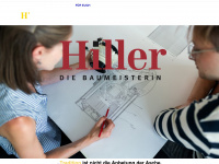hiller.at Webseite Vorschau