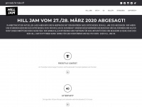 hilljam.ch Webseite Vorschau