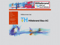 hiltebrand-bau-ac.ch Webseite Vorschau