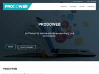 prodoweb.de Webseite Vorschau