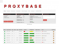 proxybase.de Webseite Vorschau