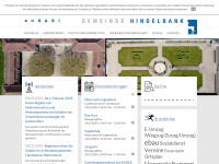 hindelbank.ch Webseite Vorschau
