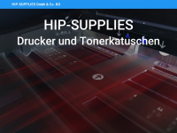 hip-supplies.de Webseite Vorschau