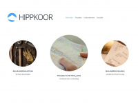 hippkoor.at Webseite Vorschau