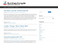 hirnfasching.de Webseite Vorschau