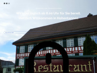 hirschen-hohentannen.ch Webseite Vorschau