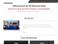 his-dommisch.de Webseite Vorschau