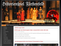 historienspiel-fuerstenfeld.de Webseite Vorschau