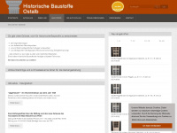 historische-baustoffe-ostalb.de Webseite Vorschau