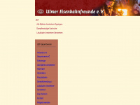 historischer-dampfzug.de Webseite Vorschau