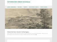 historischer-verein-schongau.de Webseite Vorschau