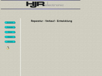 hjr-electronic.de Webseite Vorschau
