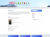 hk-o.ch Webseite Vorschau