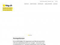 hkg.ch Webseite Vorschau