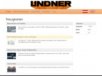 hlindner.at Webseite Vorschau