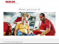 hlw.ch Webseite Vorschau
