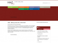 hmz-academy.ch Webseite Vorschau