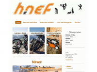 hnef.ch Webseite Vorschau
