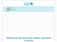 hno-schmid.ch Webseite Vorschau