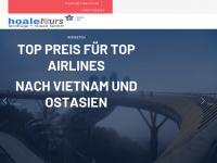 hoale-tours.de Webseite Vorschau