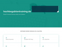 hochbegabtentraining.de Webseite Vorschau